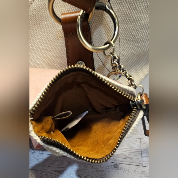 Patricia Nash Rhea Tote with Mini Cassini Wristlet Hangoff - Picture 11 of 13